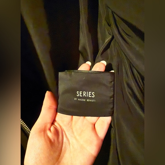 New! Women’s SERIES BY NICOLE BENISTI Puffer Jacket Size Large - Picture 10 of 11